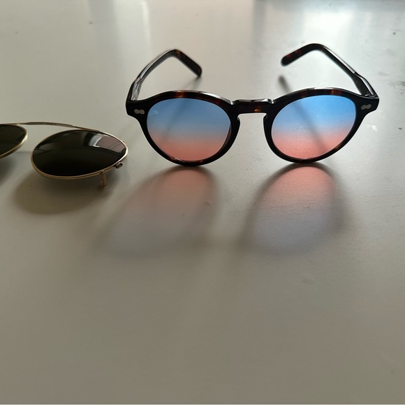 MOSCOT Miltzen Tortoise sunglasses + Limited Edition Clip & Accessories - Picture 7 of 11